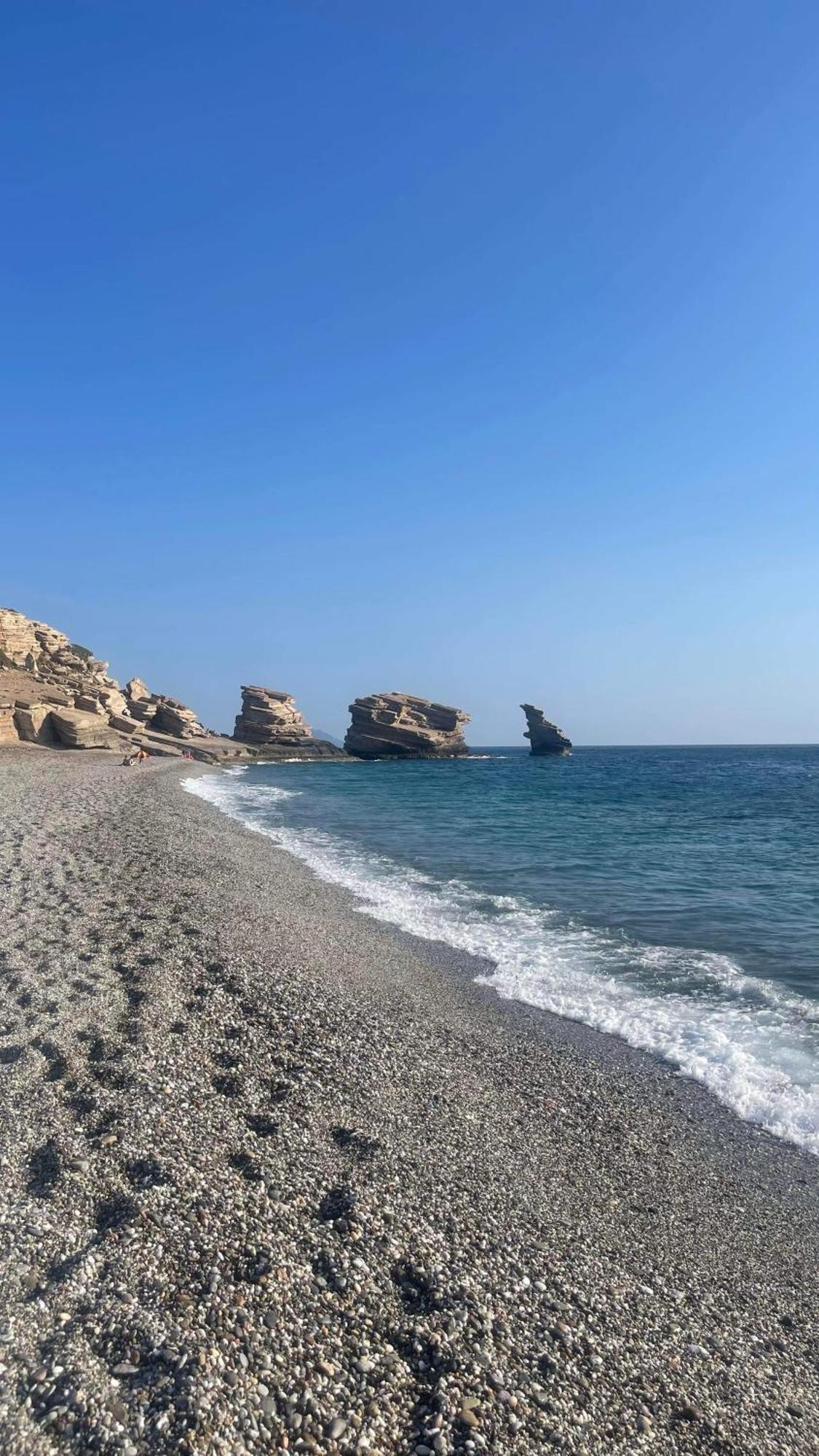 Almyrida Sands Luxury Stone Villa Xirosternion Luaran gambar