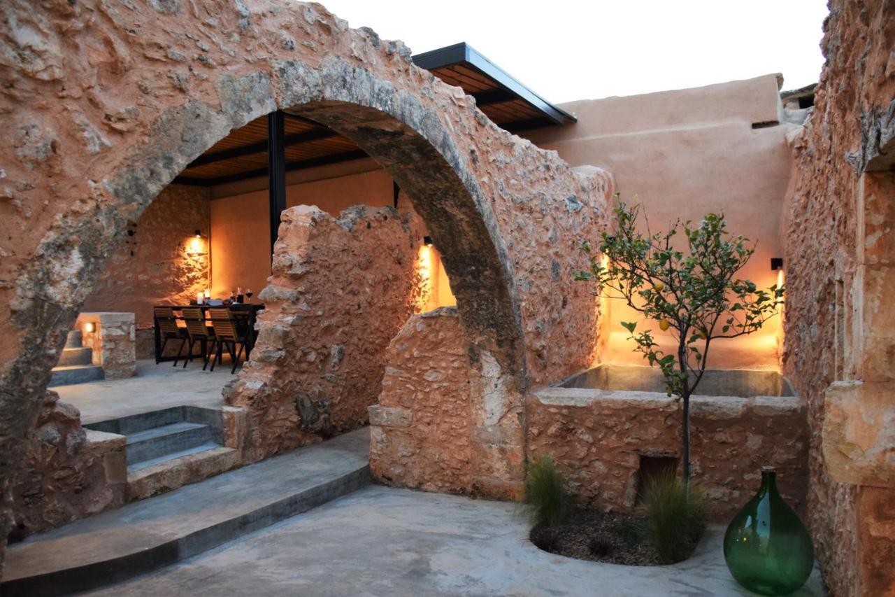 Almyrida Sands Luxury Stone Villa Xirosternion Luaran gambar