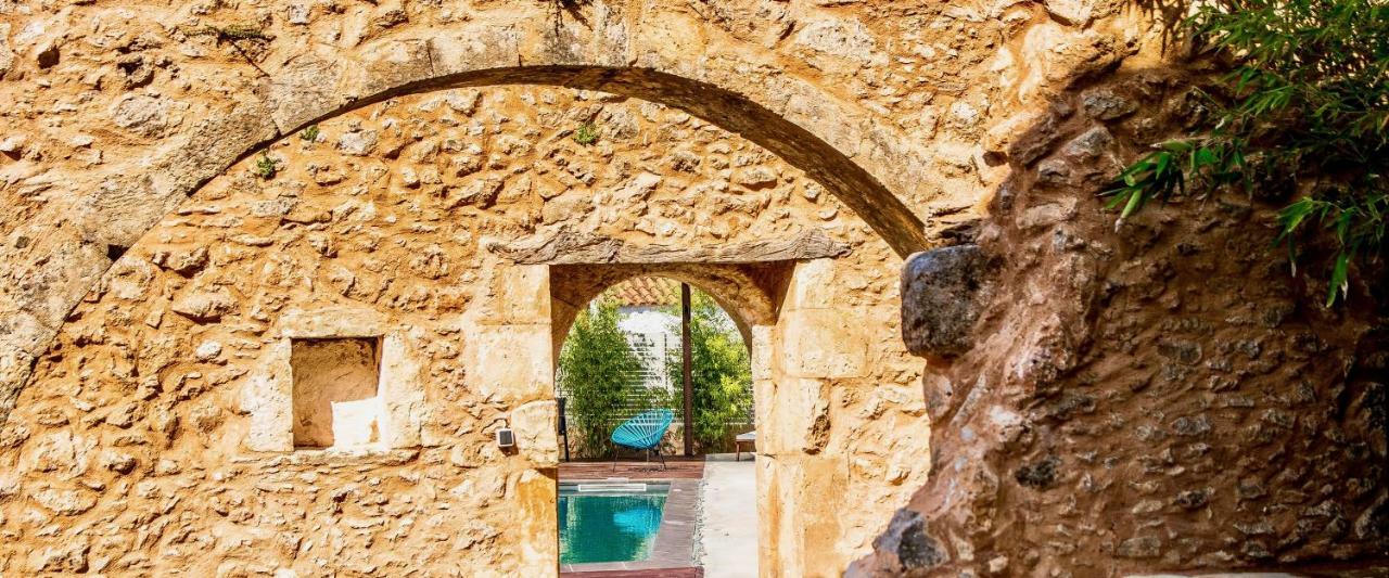 Almyrida Sands Luxury Stone Villa Xirosternion Luaran gambar