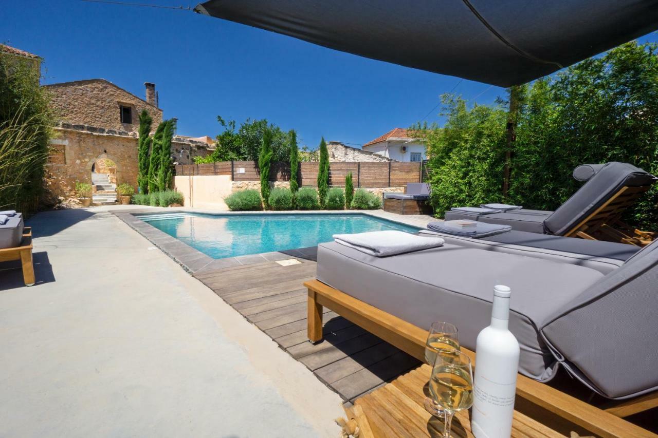Almyrida Sands Luxury Stone Villa Xirosternion Luaran gambar